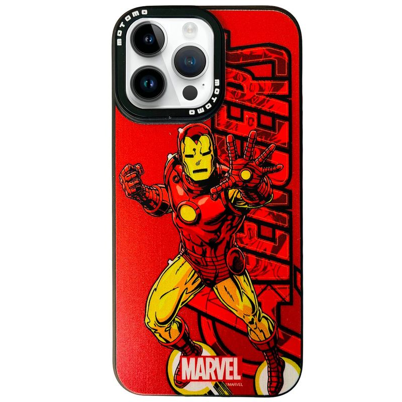 JOIGO - Carcasa Para iPhone 13 14 15 Marvel Iron-Man