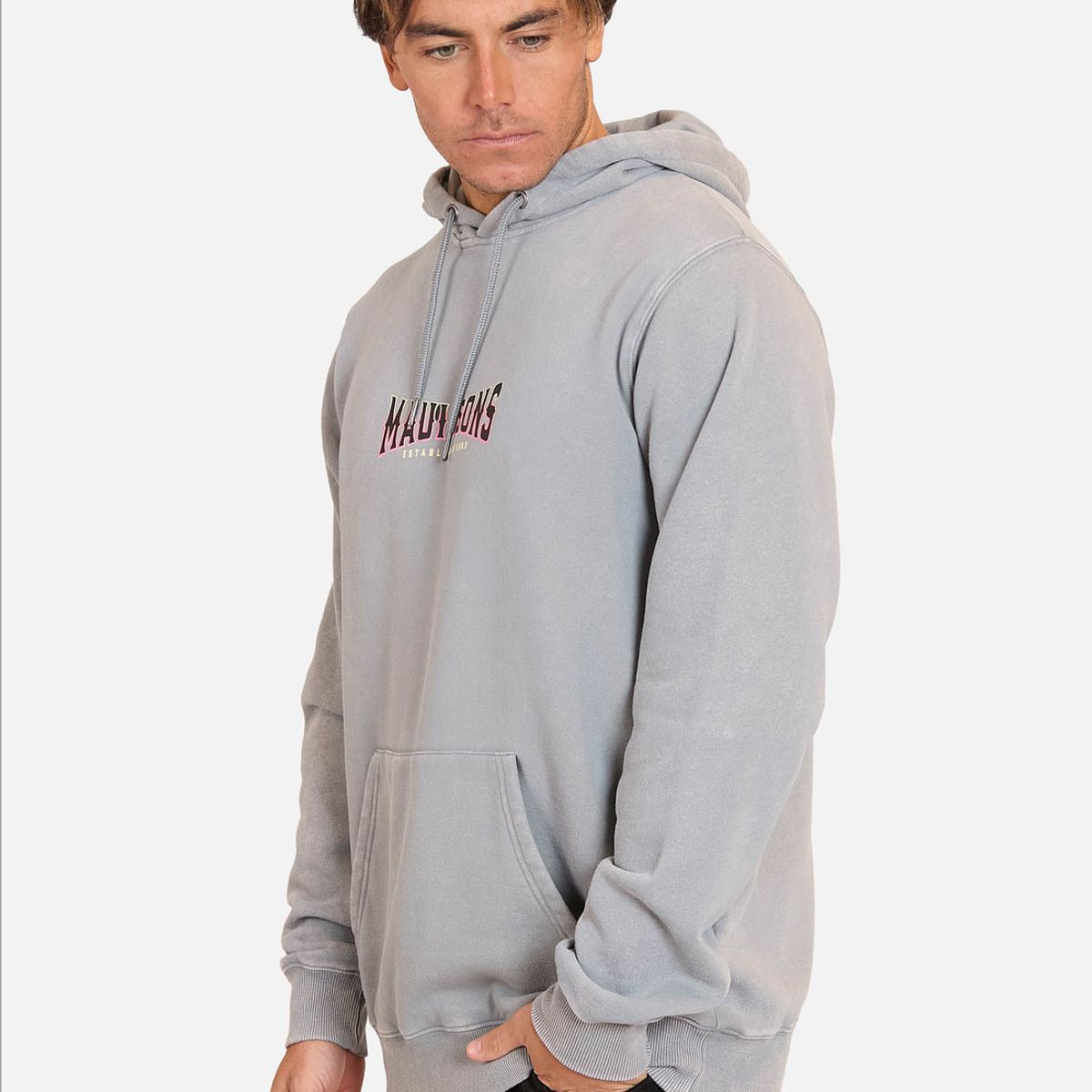 MAUI AND SONS - Poleron Canguro Kalaka Flowers Hoodies  Hombre Maui And Sons