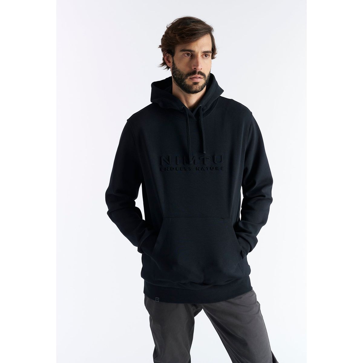 NIMTU - Poleron Tolten Negro Nimtu