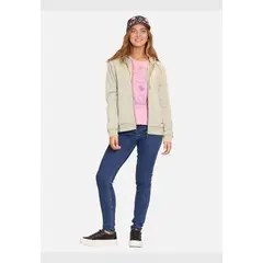 MAUI AND SONS - Poleron Fullzipper Mati Sun Verde Mujer