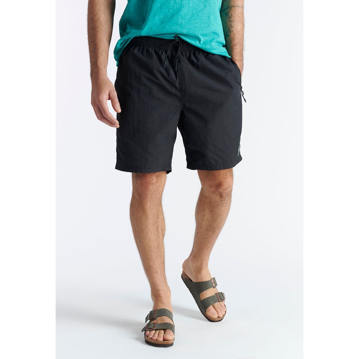 NIMTU - Traje De Bano Cruces Negro Nimtu