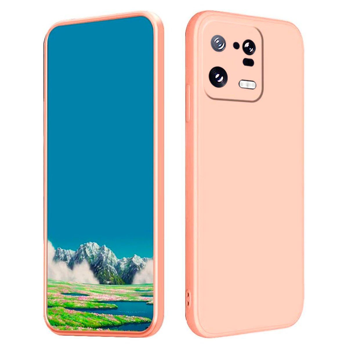 JOIGO - Carcasa Funda Para Xiaomi 13 Pro Goma Rosado