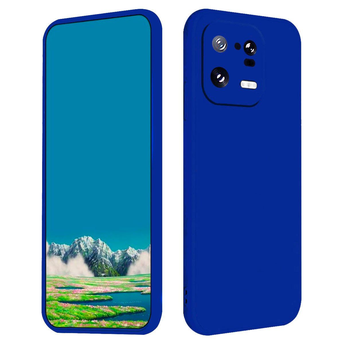 JOIGO - Carcasa Funda Para Xiaomi 13 Pro Goma Azul