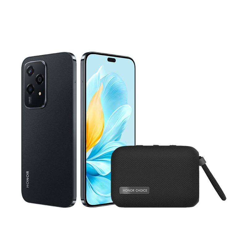 HONOR - Honor 200 Lite 5G Black 256GB/8GB + Honor Choice MB M1 Black