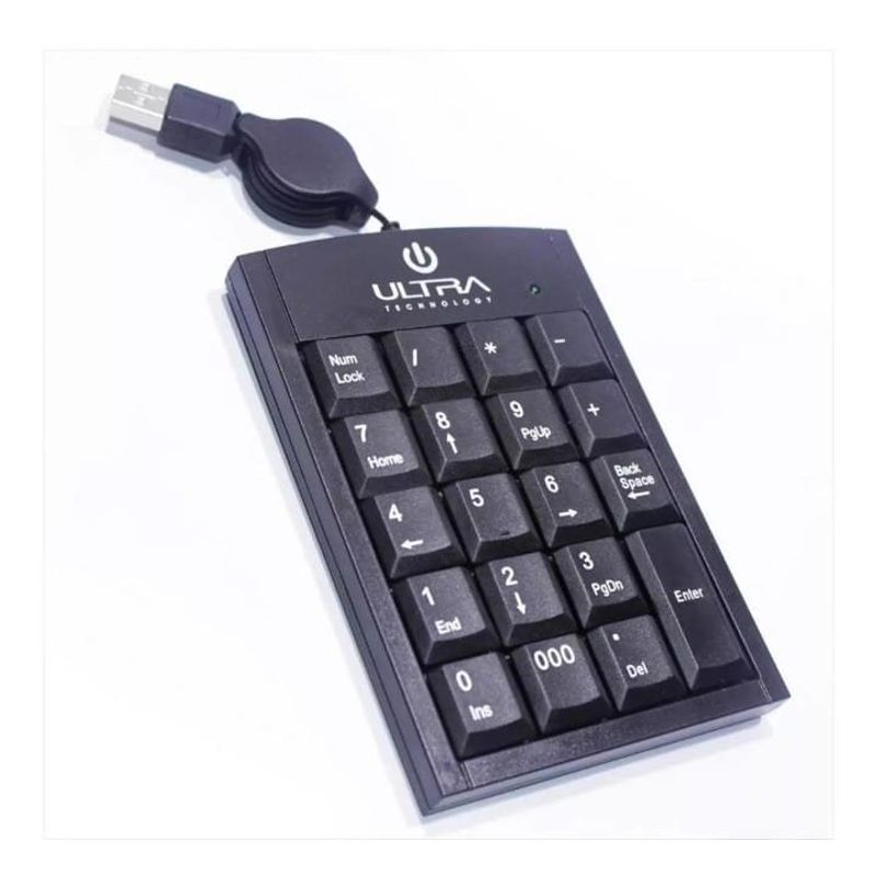 GENERICO - Teclado Numérico Ultra Usb Ut-k200u