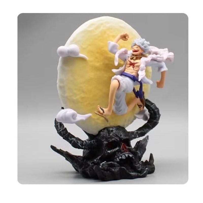 GENERICO - Figura Con Luz One Piece Nika Luffy Dios Del Sol Monkey