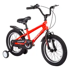 BEBESIT - Bicicleta Infantil Canyon Aro 16 Rojo