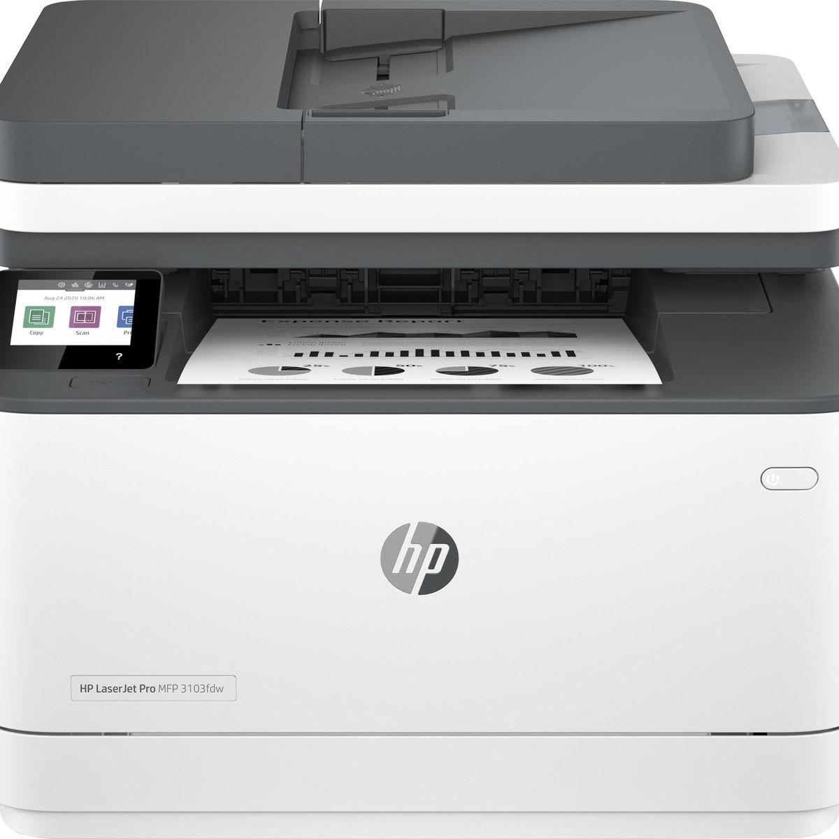 HP - Impresora Multifuncional LaserJet Pro MFP 3103fdw Monocromática WiFi
