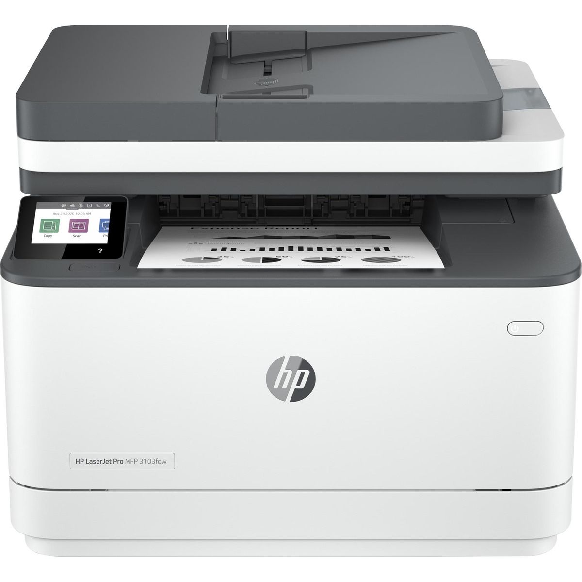 HP - Impresora Multifuncional LaserJet Pro MFP 3103fdw Monocromática WiFi