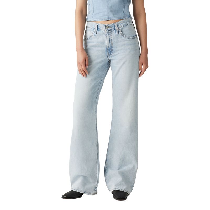 LEVIS - Jeans Mujer 94 Baggy Boot Azul Levis