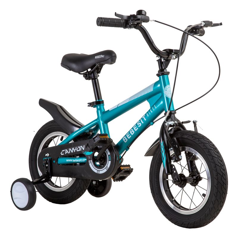 BEBESIT - Bicicleta Infantil Canyon Aro 12 Verde Bebesit