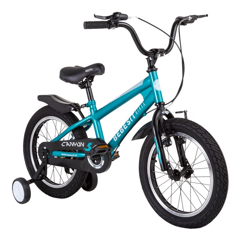 BEBESIT - Bicicleta Infantil Canyon  Aro 16 Verde Bebesit
