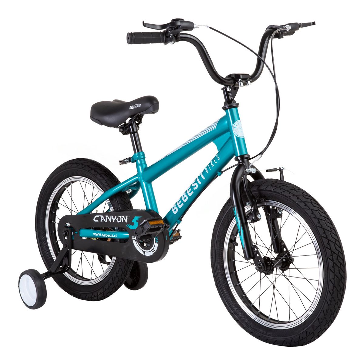 BEBESIT - Bicicleta Infantil Canyon  Aro 16 Verde Bebesit