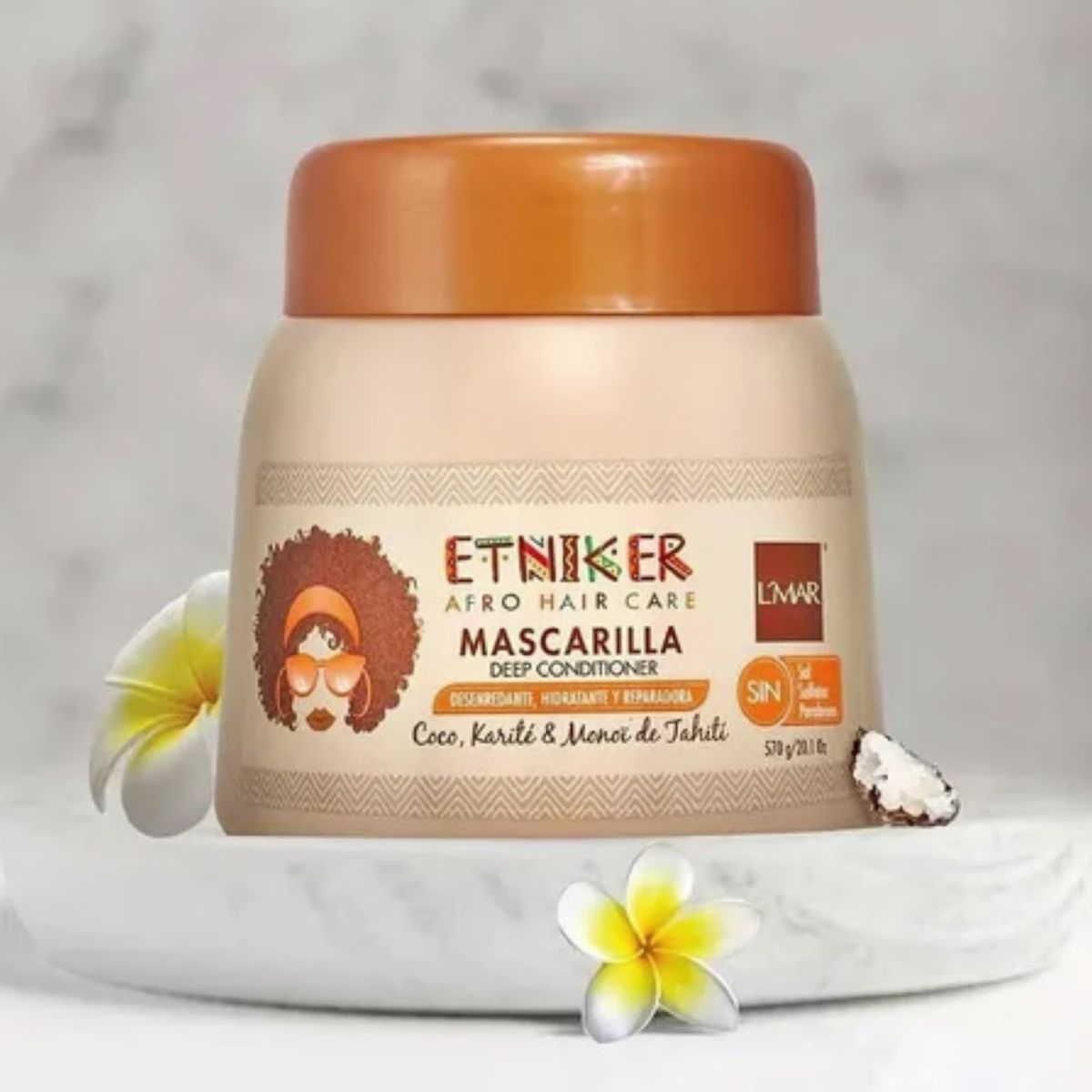 ETNIKER - MASCARILLA ACONDICIONADOR PROFUNDO ETNIKER 300G