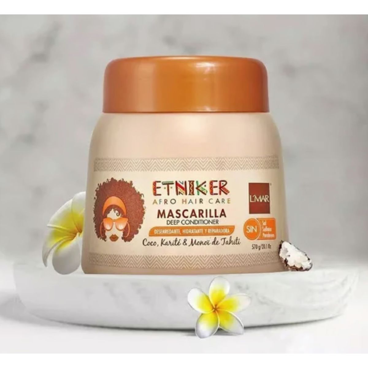 ETNIKER - MASCARILLA ACONDICIONADOR PROFUNDO ETNIKER 300G