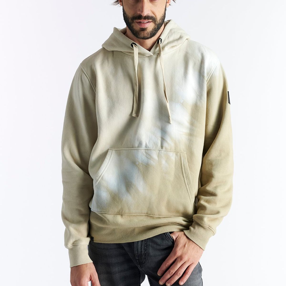 NIMTU - Poleron Tied Beige Nimtu