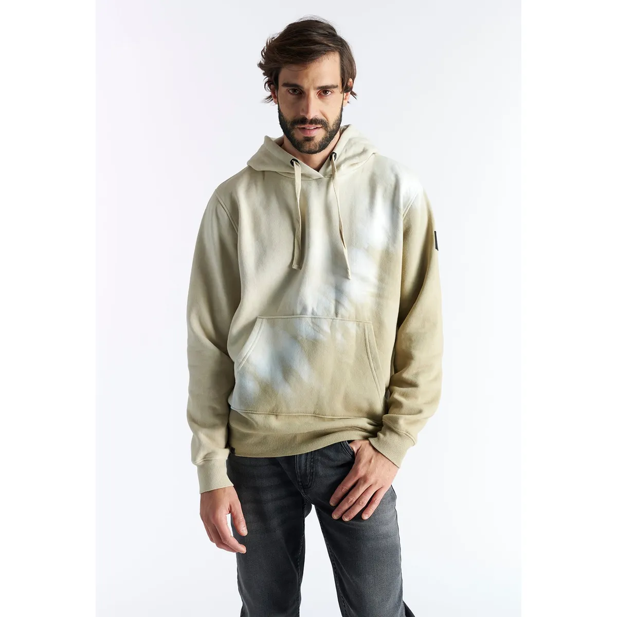 NIMTU - Poleron Tied Beige Nimtu
