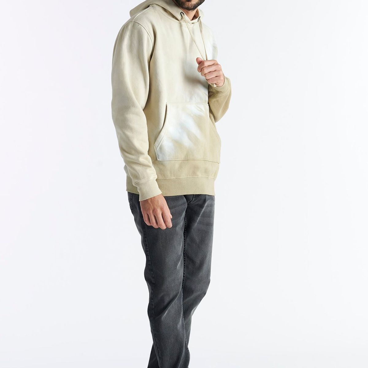 NIMTU - Poleron Tied Beige Nimtu