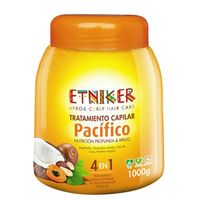 TRATAMIENTO CAPILAR AFRO AND CURLY PACIFICO 4 EN 1 DE 1000GR