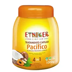 ETNIKER - TRATAMIENTO CAPILAR AFRO AND CURLY PACIFICO 4 EN 1 DE 1000GR