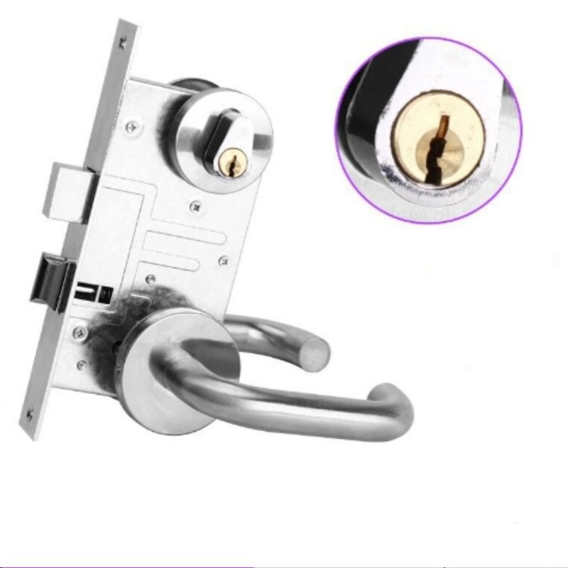 CASTLEN - Cerradura acceso - acero inoxidable 304 (juego completo)