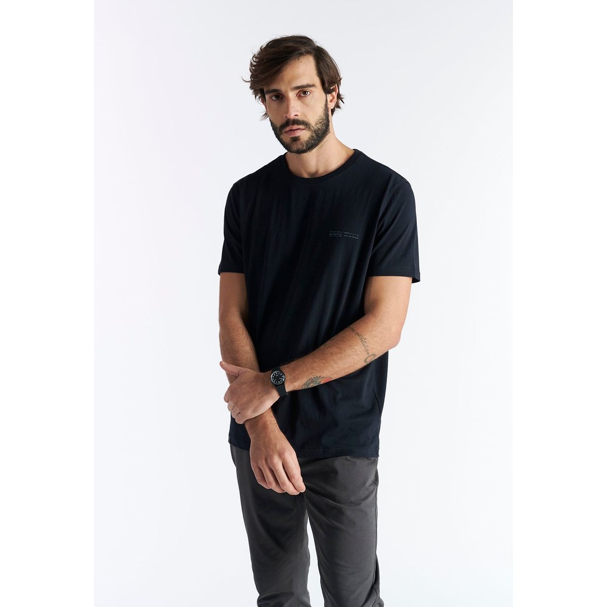 NIMTU - Polera Ojos Del Salado Negro Nimtu