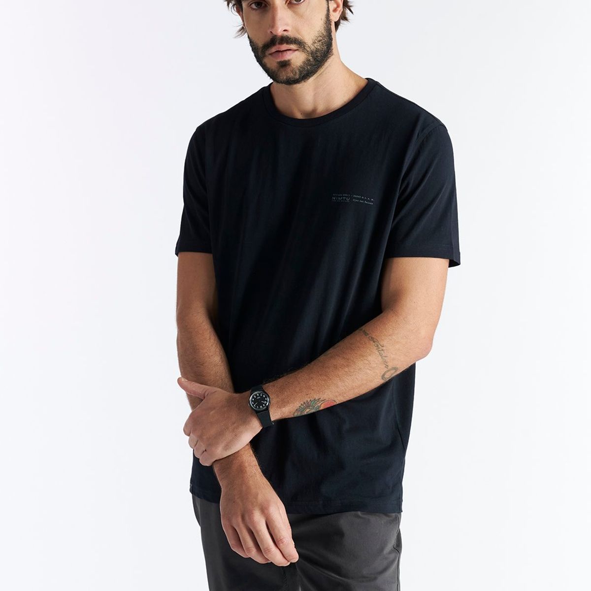 NIMTU - Polera Ojos Del Salado Negro Nimtu