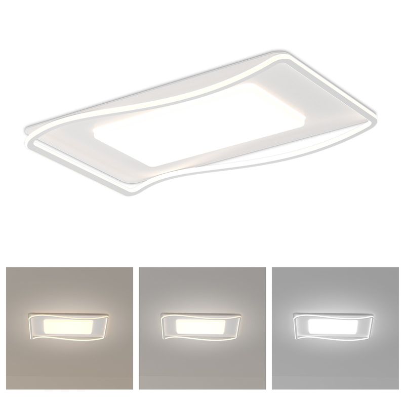 HALMAN - Lámpara de techo LED de 110 cm con regulación continua