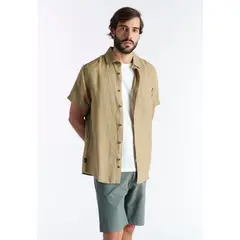 NIMTU - Camisa Carza Café