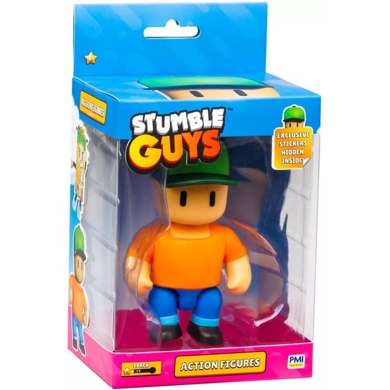 GENERICO - Stumble Guys Figura De Accion - Mr. Stumble 12 Cm + Sticker