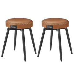 VASAGLE - Set Asiento Ekho Cuero Cafe piso