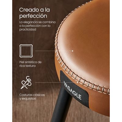 Imagen 2 del producto Set Asiento Ekho Cuero Cafe piso