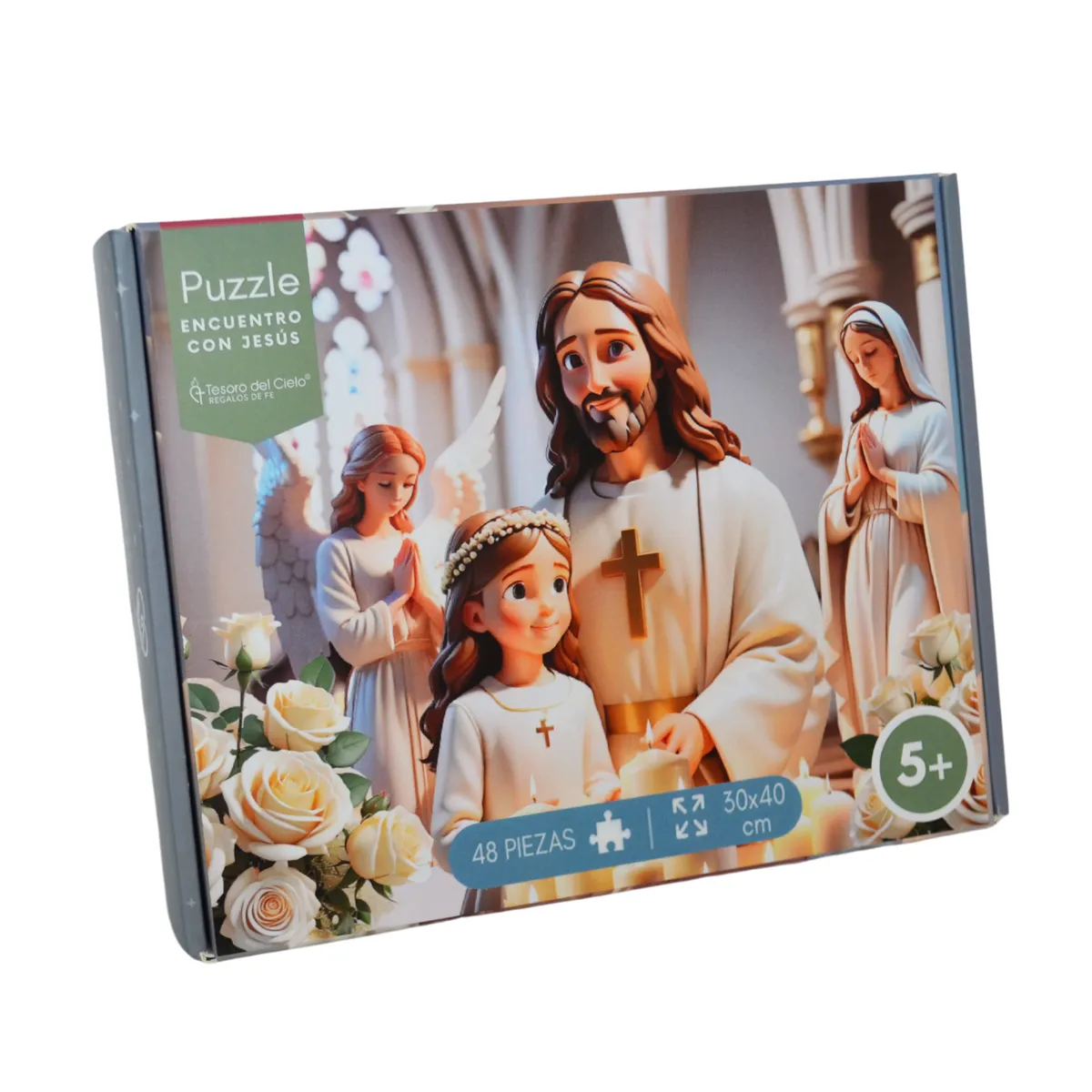TESORO DEL CIELO - Puzzle Encuentro con Jesús - Regalo Religioso niños