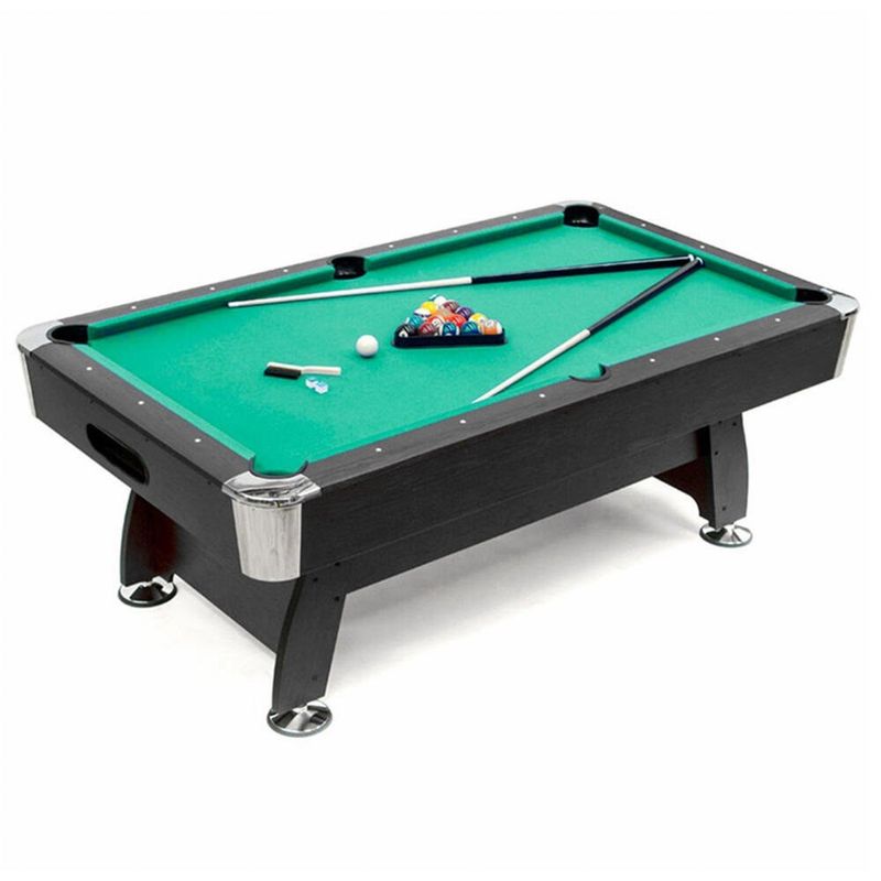 JUGUETON - Mesa Poolina Deluxe Retorno Automático Bolas y Accesorios
