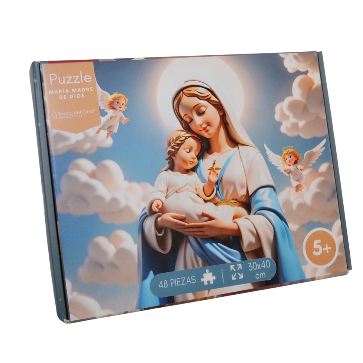TESORO DEL CIELO - Puzzle Virgen María - Regalo Navidad