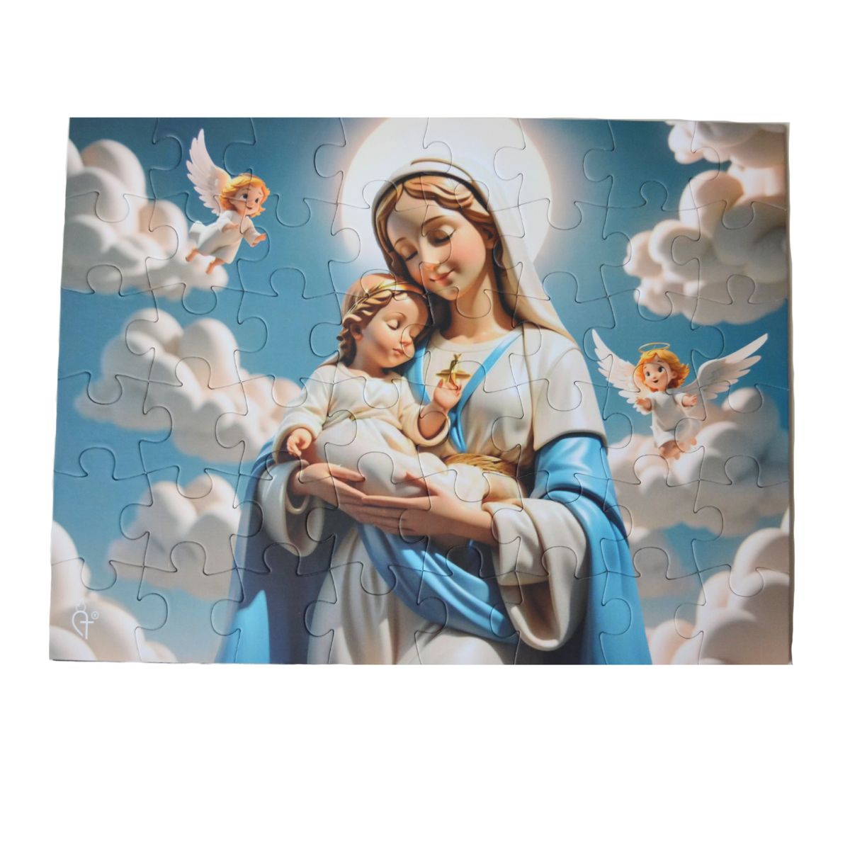 TESORO DEL CIELO - Puzzle Virgen María - Regalo Navidad