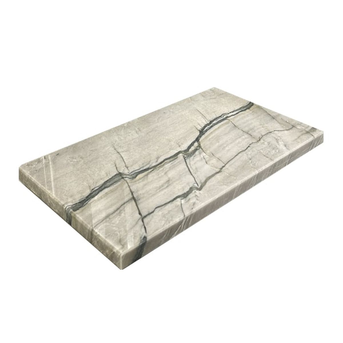 BM BRUNO MARMOL - Tabla Aperitivo Mármol Ocean Blue 40x23 cm