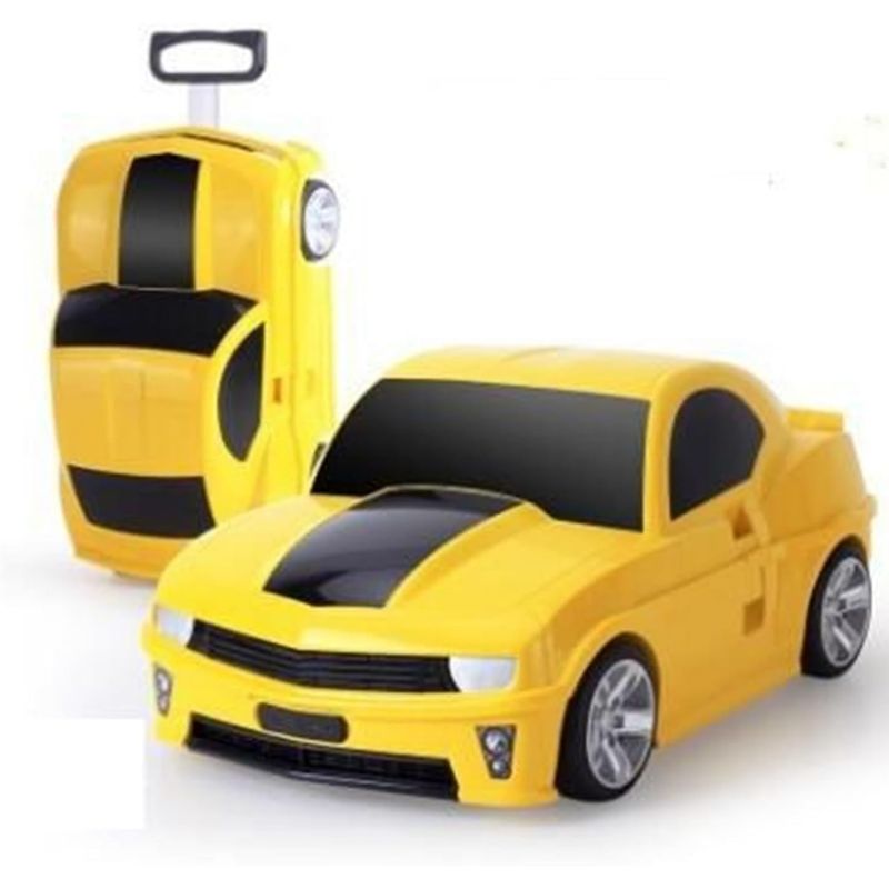 GENERICO - Maleta Correpasillos Super Auto Yellow