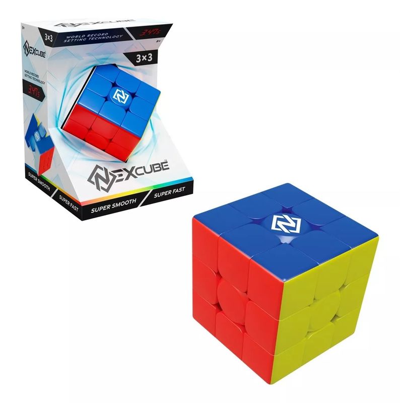 GENERICO - Nexcube 3x3 Classic - Cubo De Velocidad Sin Pegatina Rubik