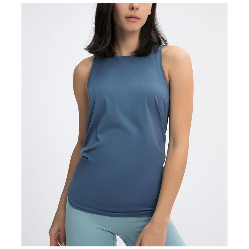 RURUTOTO - Camiseta de tirantes mujer con espalda abierta Negro