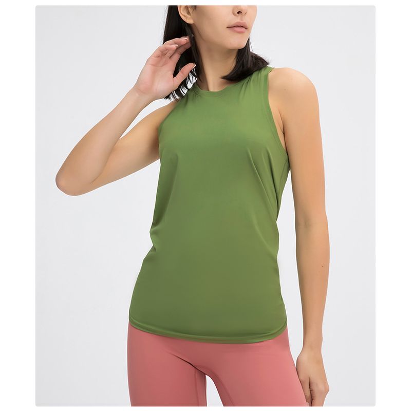 RURUTOTO - Camiseta de tirantes mujer con espalda abierta Negro