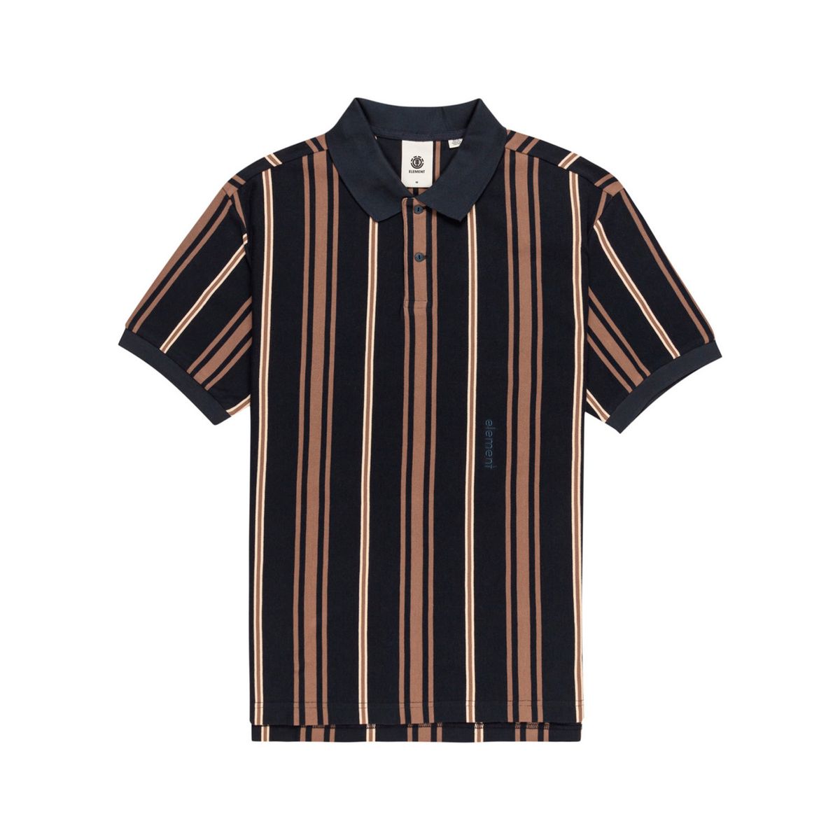 ELEMENT - Polera Manga Corta Hombre Dales Azul ELEMENT