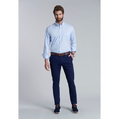 Imagen 2 del producto Camisa Smart Casual Oxford Celeste