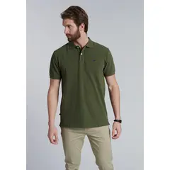 FEROUCH - Polera Basica Pique Verde