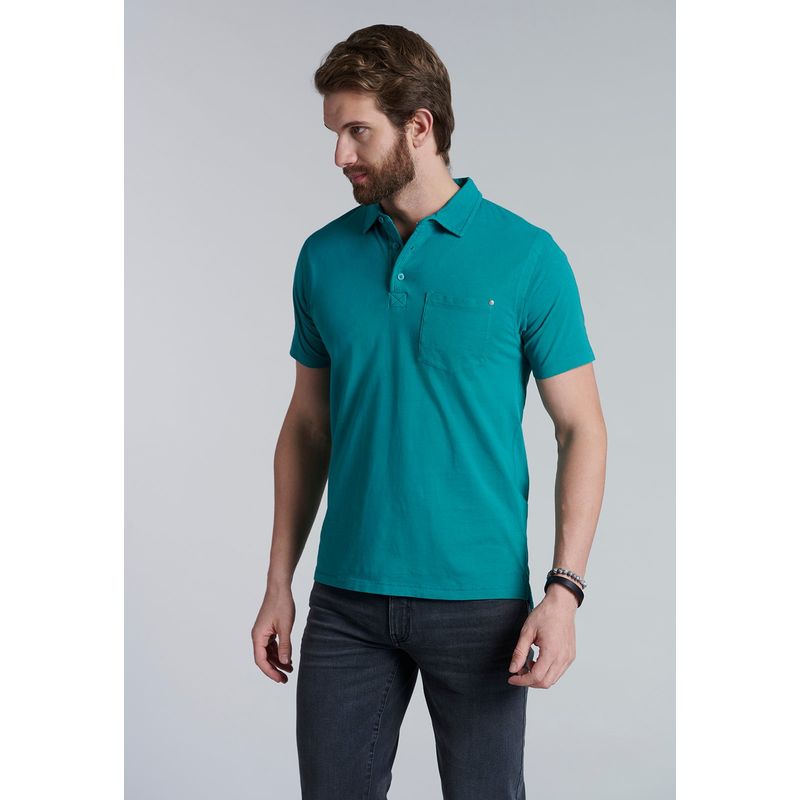 FEROUCH - Polera Polo Orlando Verde Ferouch