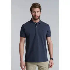 FEROUCH - Polera Basica Pique Gris