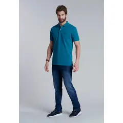 FEROUCH - Polera Basica Pique Verde