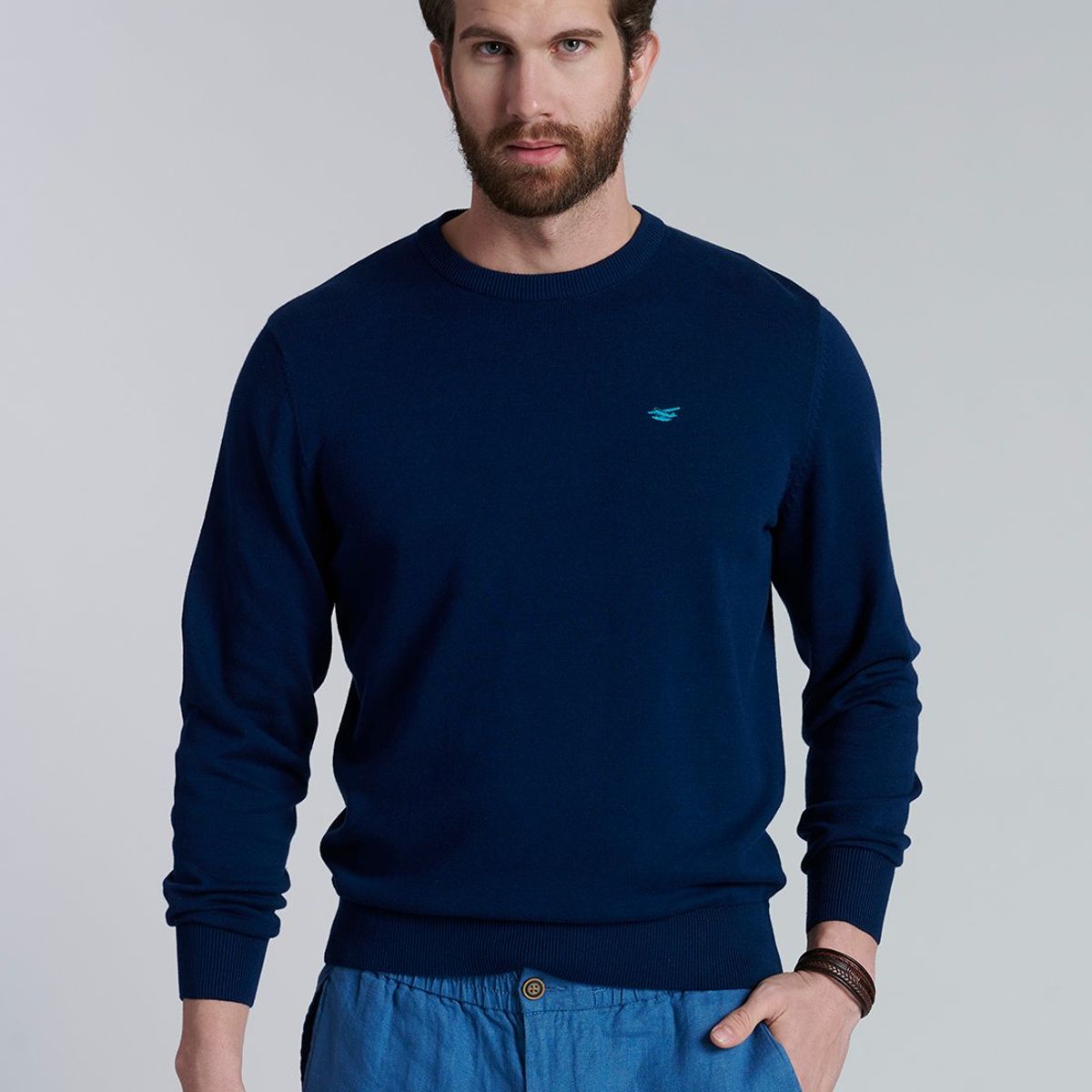 FEROUCH - Sweater Paris F Azul Ferouch