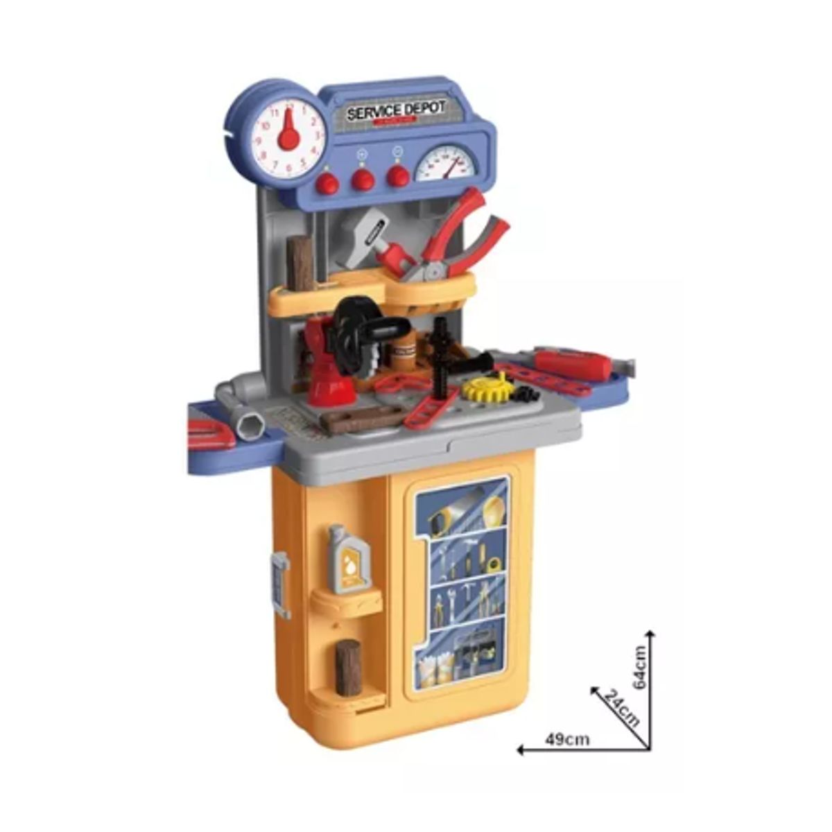 GENERICO - Maleta 4 En 1 Juego Set De Herramientas Para Niños Juguetes