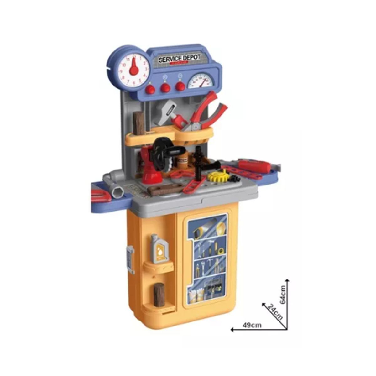 GENERICO - Maleta 4 En 1 Juego Set De Herramientas Para Niños Juguetes